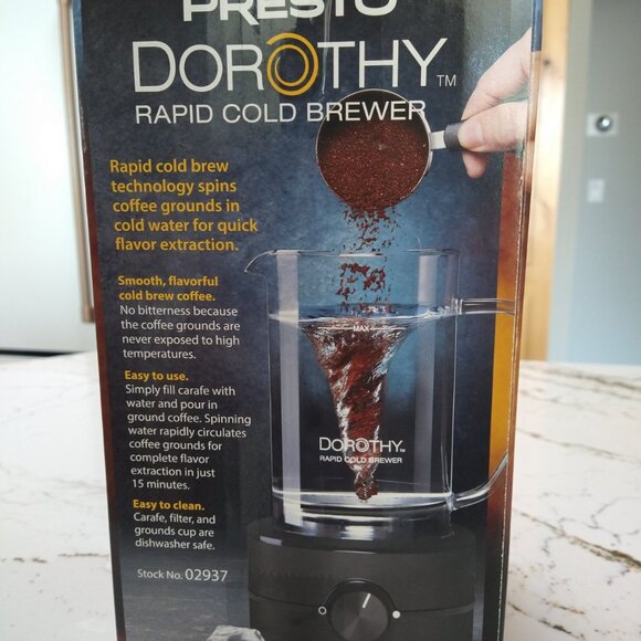 PRESTO Dorothy Rapid Cold Brewer - New! - Picture 4 of 6